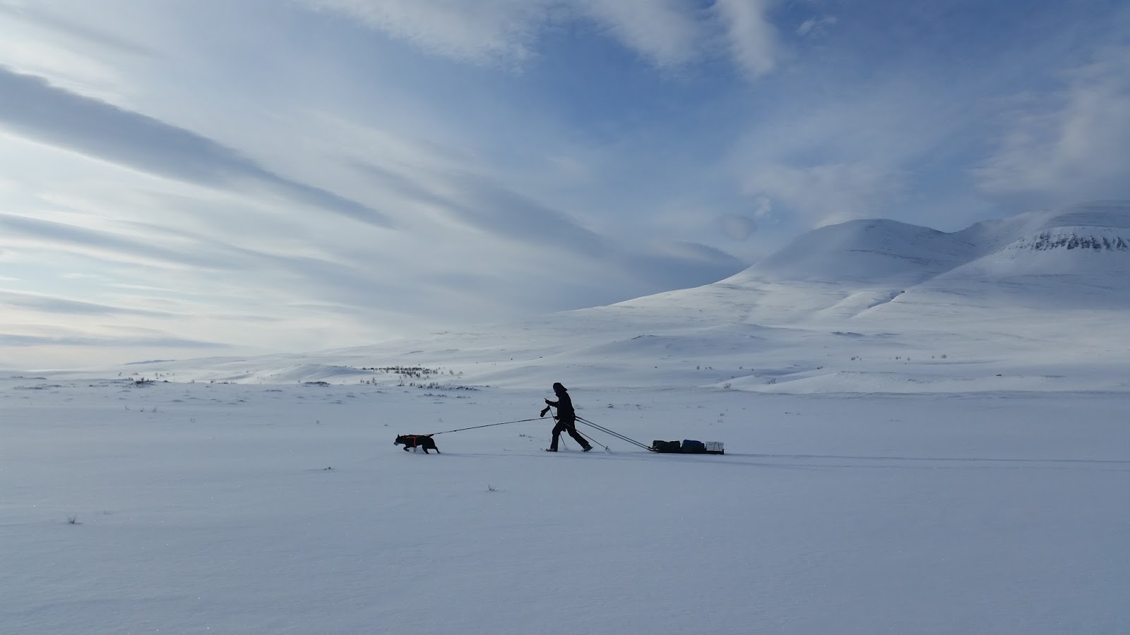 One trip, three countries – Winter trekking from Kilpisjärvi