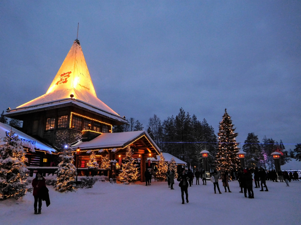 See the Northern Lights at the Santa Claus Village, Rovaniemi