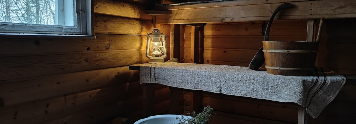 Authentic Finnish sauna