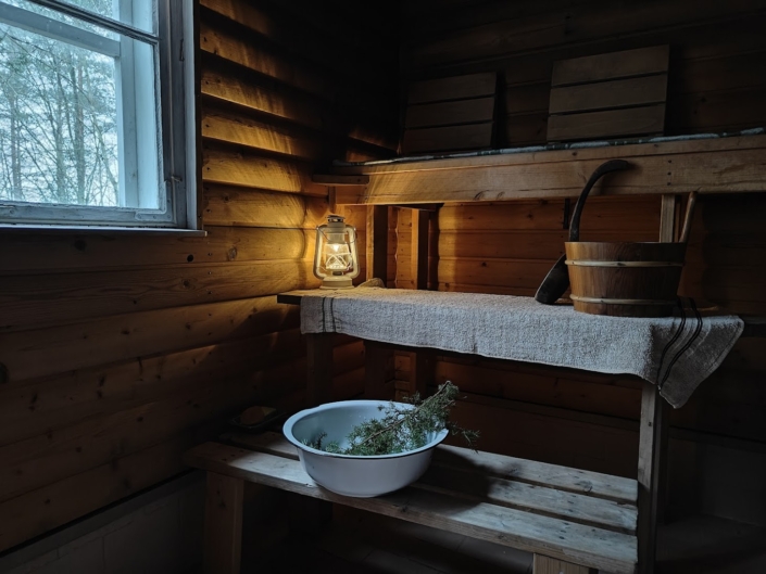 Authentic Finnish sauna